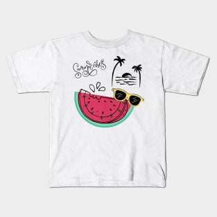 summer vibes Kids T-Shirt